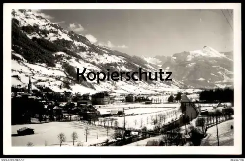 ALTE POSTKARTE HOFGASTEIN WINTER 1933 Snow Schnee hiver neige Bad Hof Gastein Österreich Austria autriche cpa postcard