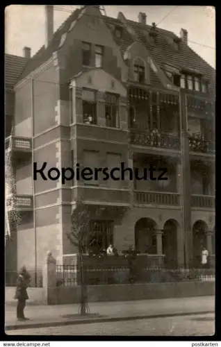 ALTE FOTO POSTKARTE KREFELD CREFELD 1912 VILLA Haus Hausansicht Personen cpa photo postcard AK Ansichtskarte