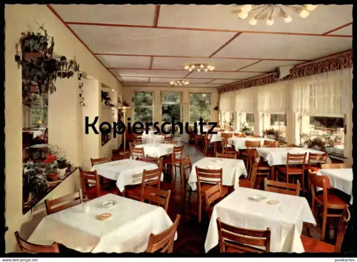 ÄLTERE POSTKARTE HARDERBERG HOTEL GASTSTÄTTE WALDESRUH GEORGSMARIENHÜTTE cpa postcard Ansichtskarte