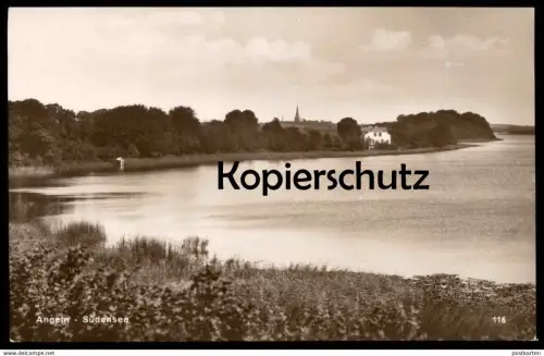 ALTE POSTKARTE ANGELN SÜDENSEE PANORAMA Sörup Soerup Schleswig-Holstein cpa postcard Ansichtskarte AK