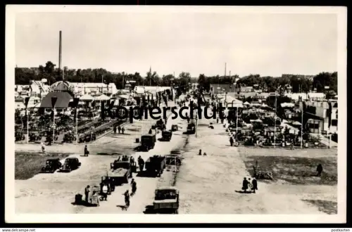 ALTE POSTKARTE LEIPZIG 1939 REICHSNÄHRSTANDSSCHAU Messe Fahr Trecker Traktor tractor tracteur LKW pickup camion cpa AK