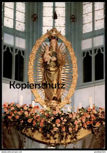 ÄLTERE POSTKARTE ALTENBERGER MADONNA ALTENBERG - ODENTHAL RÜCKSEITIG SCHACH FERNSCHACH postal chess échecs postcard cpa