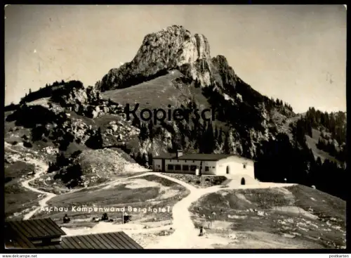 ÄLTERE POSTKARTE ASCHAU KAMPENWAND BERGHOTEL HOTEL Bayern cpa postcard AK Ansichtskarte