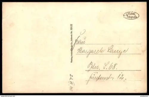 ALTE POSTKARTE STRALSUND RATHAUSHOF 1940 INNENHOF RATHAUS cpa postcard AK Ansichtskarte