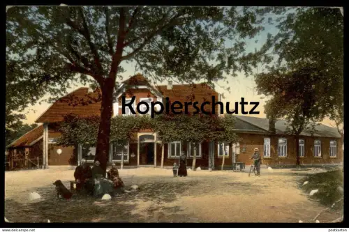 ALTE POSTKARTE HEUBÜLT BEHRENS GASTHOF RASTEDE Jaderberg Jade Baum Tree Arbre AK Ansichtskarte postcard cpa