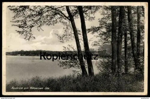 ALTE POSTKARTE NEUBRÜCK HÖLZERNER SEE 1948 Groß Köris bei Heidesee Königs Wusterhausen cpa postcard AK Ansichtskarte