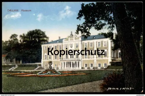 ALTE POSTKARTE TALLINN REVAL MUSEUM ESTONIA RUSSIA EESTI ESTLAND Parikos postcard cpa Ansichtskarte AK