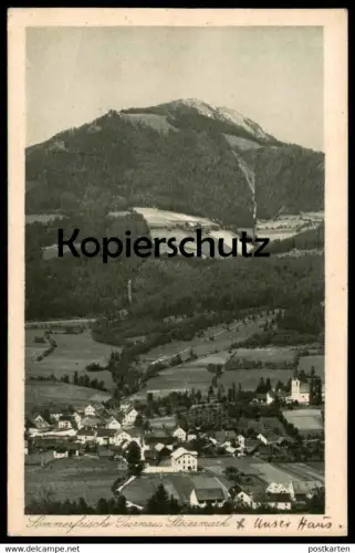 ALTE POSTKARTE SOMMERFRISCHE TURNAU STEIERMARK PANORAMA 1924 AUSTRIA Autriche cpa postcard Ansichtskarte AK Österreich