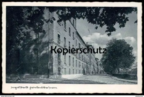 ALTE POSTKARTE INGOLSTADT FRIEDENSKASERNE KASERNE caserne casern cpa postcard AK Ansichtskarte