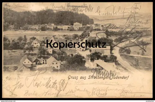 ALTE POSTKARTE GRUSS AUS STRASSENGEL-JUDENDORF BEI GRAZ ÖSTERREICH postcard AK Ansichtskarte cpa