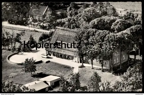 ÄLTERE POSTKARTE WREMEN JUGENDHEIM HERBERGE MARSCHENHOF Bauernhof Bauernhaus Land Wursten cpa postcard AK Ansichtskarte