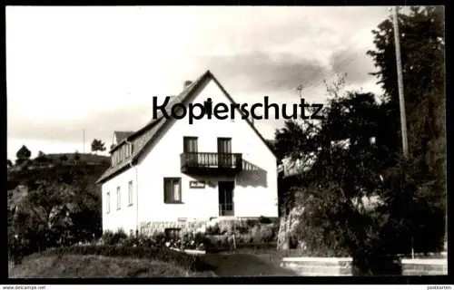 ÄLTERE POSTKARTE WALDECK AM EDERSEE HAUS TALBLICK cpa postcard AK Ansichtskarte