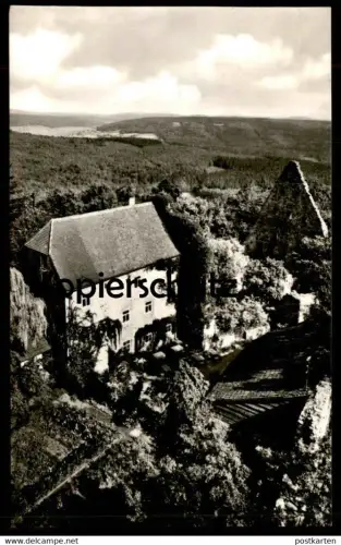 ÄLTERE POSTKARTE RUINE LICHTENBURG BEI OSTHEIM Rhön Bayern ruin castle chateau cpa postcard AK Ansichtskarte