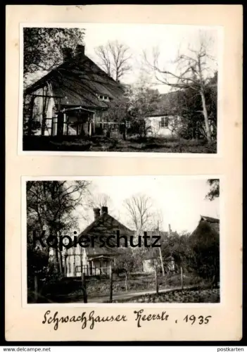ALTE FOTO POSTKARTE BREMEN SCHWACHHAUSEN SCHWACHHAUSER HEERSTRASSE 1935 AK Ansichtskarte cpa photo Haus postcard house