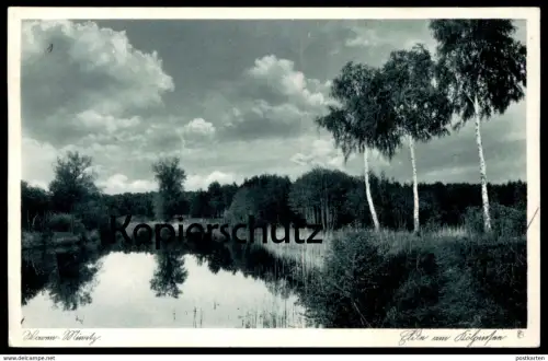 ALTE POSTKARTE WAREN MÜRITZ ELDE AM KÖLPINSEE 1937 Ansichtskarte postcard cpa AK Mecklenburg-Vorpommern