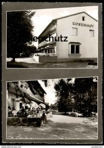 ALTE POSTKARTE DEISENHOFEN OBERHACHING GASTHOF ROSENHOF Bes. Ig. Widmann Ansichtskarte postcard cpa AK