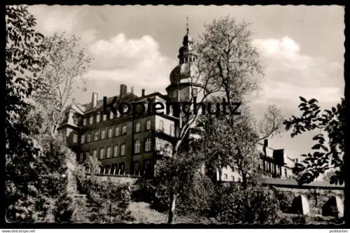 ALTE POSTKARTE BAD BERLEBURG FÜRSTLICHES SCHLOSS 1955 castle chateau cpa postcard Ansichtskarte AK