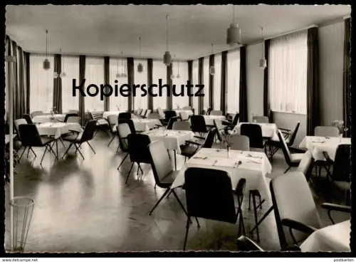 ÄLTERE POSTKARTE AUTOBAHN RASTSTÄTTE GRUNDBERGSEE BAB HAMBURG - BREMEN A1 SOTTRUM OTTERSBERG Ansichtskarte cpa postcard