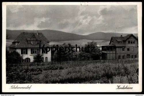 ALTE POSTKARTE SALZHEMMENDORF KINDERHEIME Kinderheim bei Hameln Children's Home foyer d'enfants postcard Ansichtskarte