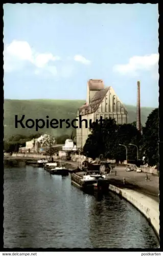 ÄLTERE POSTKARTE HOLZMINDEN KANALANLAGEN KAI FRACHTSCHIFF Ship Schiff Cargo Ship Kanal Canal Ansichtskarte cpa postcard