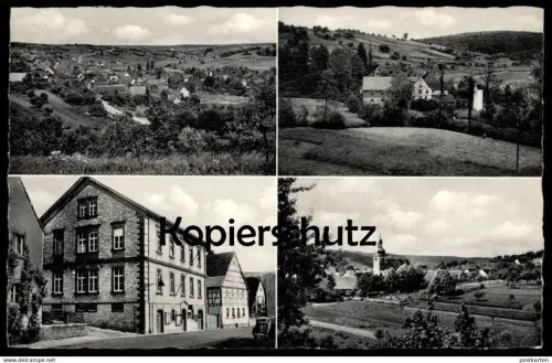 ÄLTERE POSTKARTE UNTERALTERTHEIM BEI ALTERTHEIM KIST Unterfranken Landkreis Würzburg Ansichtskarte AK cpa postcard