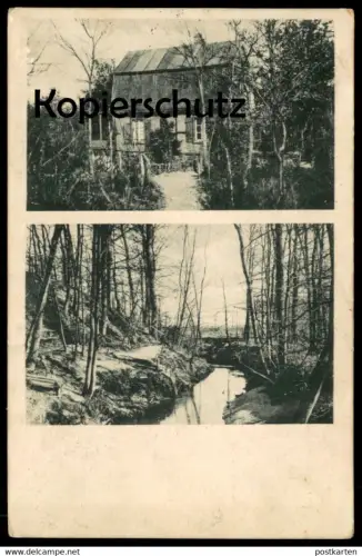 ALTE POSTKARTE HÜTTRUP BEI GREVEN NATURFREUNDEHAUS DER ORTSGRUPPE MÜNSTER WESTFALEN Pfadfinder boy scout Ansichtskarte