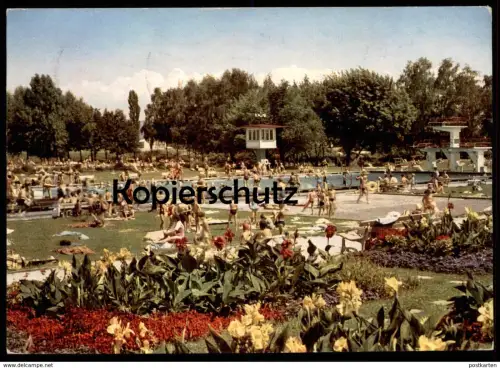 ÄLTERE POSTKARTE SCHWIMMBAD RASTATT Piscine Swimming Pool Bad Ansichtskarte AK cpa postcard bath