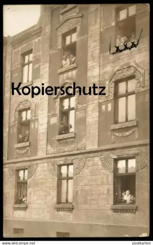 ALTE FOTO POSTKARTE BOCHUM VILLA HAUS FASSADE 1912 cpa photo postcard Ansichtskarte AK