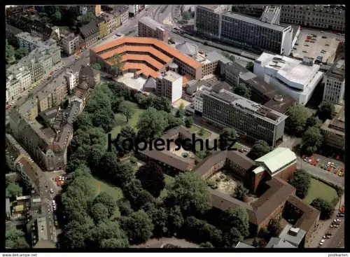 POSTKARTE KÖLN MATERNUSHAUS DES ERZBISTUM KÖLN Luftbild Archbishopric Archdiocese Archeveché Archiépiscopat postcard cpa