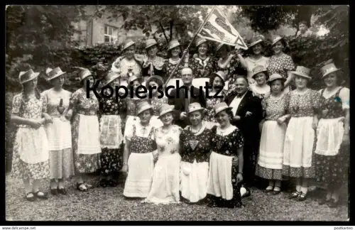 ALTE FOTO POSTKARTE KÖLN CÖLN SCHÜTZENFEST KÖNIGSFORST 1937 Majorette Markmen's festival Fest cpa photo AK