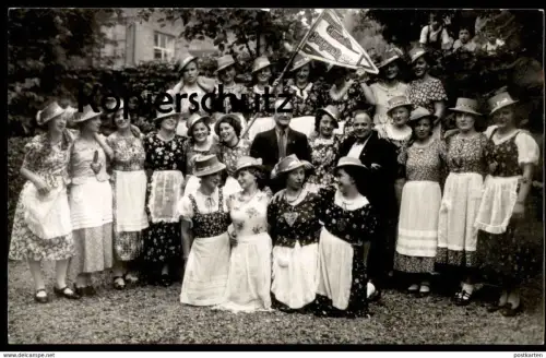 ALTE FOTO POSTKARTE KÖLN KÖNIGSFORST BLUMEN QUARTETT HEIDERÖSCHEN SCHÜTZENFEST 1937 Fest festival Cöln cpa photo AK