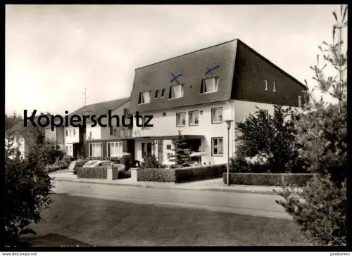 ÄLTERE POSTKARTE KÖNIGSFELD IM SCHWARZWALD PENSION GEBAUER-TRUMPF BISMARCKSTRASSE cpa postcard AK Ansichtskarte