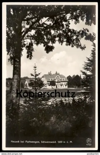 ALTE POSTKARTE NEUECK BEI FURTWANGEN SCHWARZWALD Black Forest cpa postcard AK Ansichtskarte