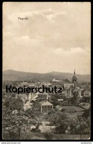 ALTE POSTKARTE PEGNITZ BAYERN PANORAMA TOTAL TOTALANSICHT Ansichtskarte AK cpa postcard