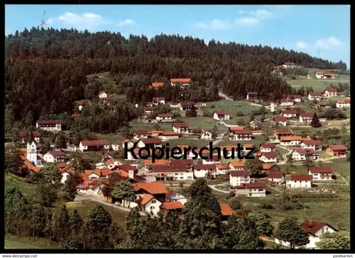 ÄLTERE POSTKARTE ST. ENGLMAR PANORAMA GESAMTANSICHT Landkreis Straubing-Bogen Bayern cpa postcard AK Ansichtskarte