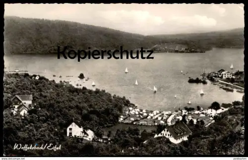 ÄLTERE POSTKARTE WOFFELSBACH SIMMERATH EIFEL Campingplatz Camping cpa postcard AK Ansichtskarte