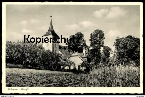 ÄLTERE POSTKARTE WEHDEM STEMWEDE KIRCHE Kreis Minden-Lübbecke AK Ansichtskarte cpa église church postcard