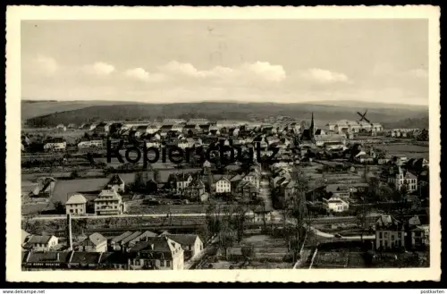 ALTE POSTKARTE SAARBURG 1953 VUE GÉNÉRALE Gesamtansicht Eisenbahn Chemin de fer Railway cachet militaire Militärstempel