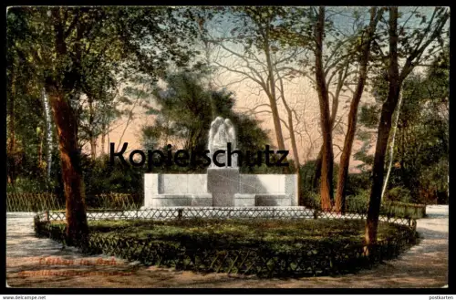 ALTE POSTKARTE CÖTHEN KÖTHEN ANGELIKA-HARTMANN-DENKMAL monument AK Ansichtskarte postcard cpa