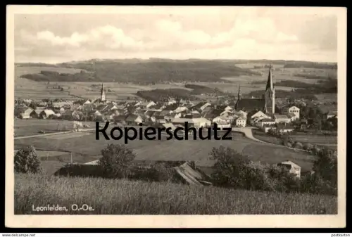 ALTE POSTKARTE BAD LEONFELDEN PANORAMA bei Linz Oberösterreich Austria Österreich Ansichtskarte AK postcard cpa