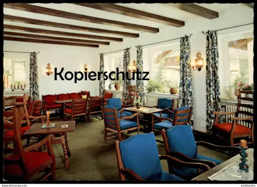 ÄLTERE POSTKARTE GARMISCH BETHELHEIM PARTENKIRCHEN INNENANSICHT AUFENTHALTSRAUM Garmisch-Partenkirchen cpa postcard AK