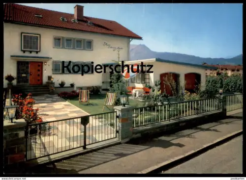 ÄLTERE POSTKARTE OBERSTDORF HAUS CHRISTA MARIA BESITZER ERICH MAUSE GERBERSTRASSE 12 ALLGÄU Ansichtskarte cpa postcard