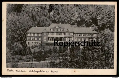 ALTE POSTKARTE BRILON SAUERLAND ERHOLUNGSHEIM AM DRÜBEL Ansichtskarte AK cpa postcard