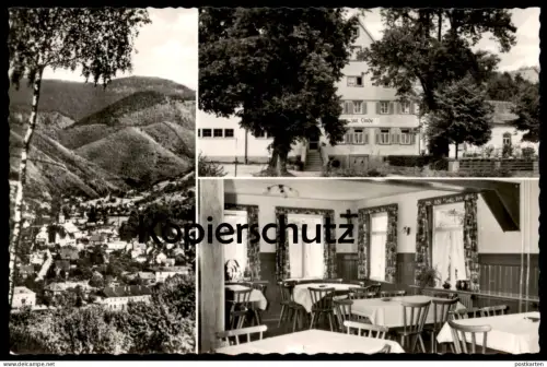 ÄLTERE POSTKARTE OPPENAU GASTHAUS ZUR LINDE FAMILIE WILD Ansichtskarte AK postcard cpa