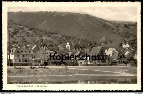 ALTE POSTKARTE KAIMT BEI ZELL AN DER MOSEL PANORAMA Ansichtskarte postcard cpa AK