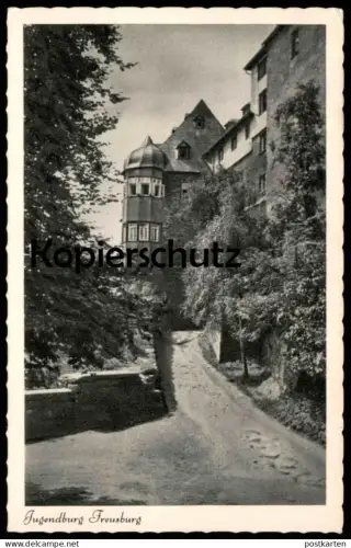 ALTE POSTKARTE JUGENDBURG FREUSBURG Kirchen Sieg Landkreis Altenkirchen castle chateau AK Ansichtskarte cpa postcard