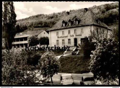 ÄLTERE POSTKARTE WÜRGAU BEI BAMBERG RESTAURANT CAFÉ SONNE BESITZER H. MÜLLER SCHESSLITZ Ansichtskarte AK cpa postcard