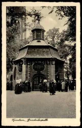 ALTE POSTKARTE KEVELAER NONNEN GLÄUBIGE GNADENKAPELLE Tracht traditional costume cornette AK Ansichtskarte cpa postcard
