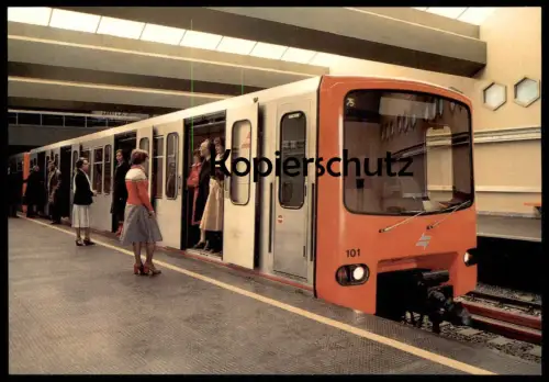 FÜNF ÄLTERE POSTKARTEN BRUXELLES METRO U-BAHN subway five postcards Ansichtskarte