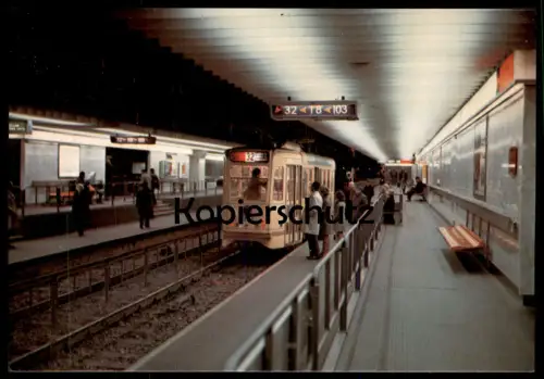 FÜNF ÄLTERE POSTKARTEN BRUXELLES METRO STATION U-BAHN subway five postcards Ansichtskarte